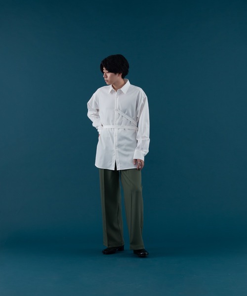 WAIST BELT LONG SLEEVE SHIRT/ウエストベルトロングスリーブシャツの16枚目の写真