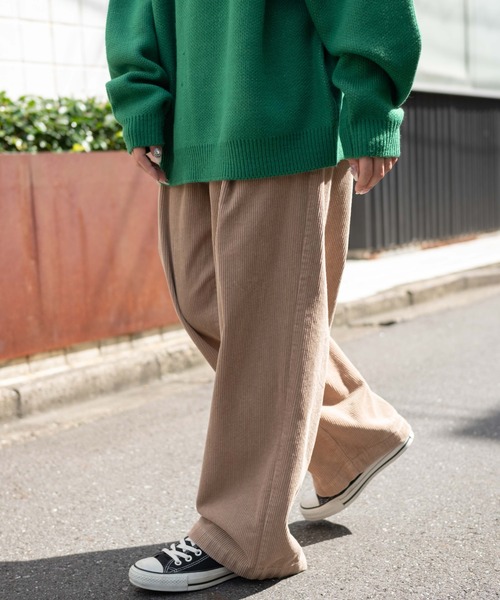 WEGO(ウィゴー)の「WEGO/【セットアップ対応商品】ヴィンテージコーデュロイスケーターパンツ(チノパンツ・メンズ・ブラック/ベージュ/アイボリー・MEDIUM/SMALL/LARGE)」の5枚目の写真