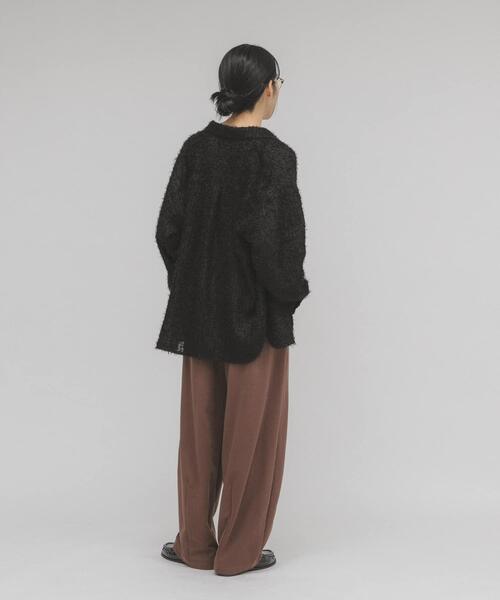 KBF(ケイビーエフ)の「カーブスウェットパンツ(その他パンツ・レディース・ネイビー/グレー/ブラック/ブラウン・ONE)」の19枚目の写真