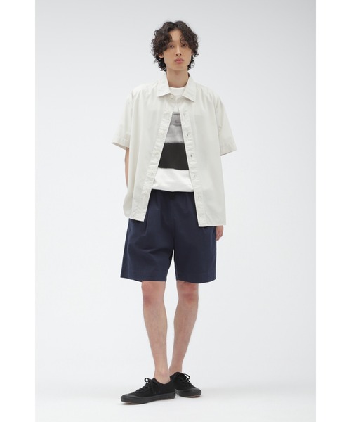 MHL.(エムエイチエル)の「LIGHT COTTON JERSEY(Tシャツ/カットソー・メンズ・ホワイト・LARGE/MEDIUM)」の5枚目の写真