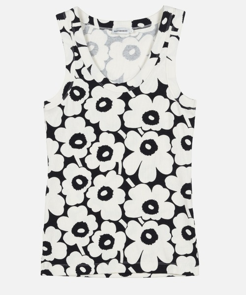 marimekko(マリメッコ)の「Uusia Unikko / jersey top(タンクトップ・レディース・ブラック/ブルー・X-SMALL/SMALL/MEDIUM/LARGE)」の4枚目の写真