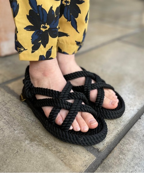 こども ビームス(コドモビームス)の「BOHONOMAD / Bodrum Kids(17~22cm)(サンダル・キッズ・ブラック/ベージュ/レッド/ピンク/ミント・33/34/31/32/27/28/29/30)」の1枚目の写真