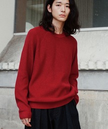 WYM LIDNM | STANDARD AZE MELANGE KNIT(ニット/セーター)