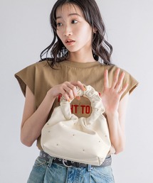 LOWRYS FARM | ２ＷＡＹスタッズＢＡＧ　100164(ハンドバッグ)