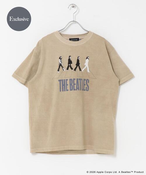 GOOD ROCK SPEED(グッドロックスピード)の「『別注』GOOD ROCK SPEED×DOORS BEATLES ABBEYROAD(Tシャツ/カットソー・レディース・ブラック系その他/スミクロ/ベージュ系その他/ホワイト系その他・ONE)」の4枚目の写真