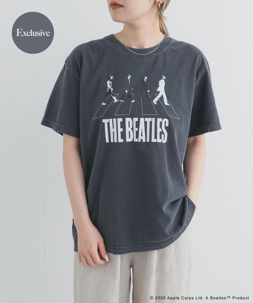 GOOD ROCK SPEED(グッドロックスピード)の「『別注』GOOD ROCK SPEED×DOORS BEATLES ABBEYROAD(Tシャツ/カットソー・レディース・ブラック系その他/スミクロ/ベージュ系その他/ホワイト系その他・ONE)」の3枚目の写真