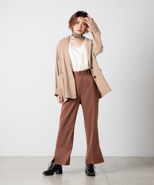 WEGO(ウィゴー)の「WEGO/【WEB限定】【S~Lあり/ユニセックスで使える】ラウンドワッフルタンクトップ(タンクトップ・メンズ・ホワイト/ブラック/ベージュ/杢グレー/ライトベージュ/ブラック系その他5・SMALL/MEDIUM/LARGE)」の22枚目の写真