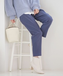 ウツクシあったかテーパードパンツ/215854