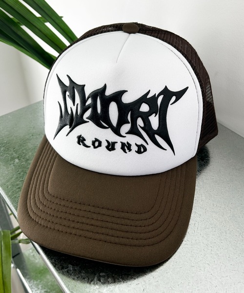 SHORT ROUND(ショートラウンド)の「SHORT ROUND/3Dプリントメッシュキャップ(キャップ・レディース・ブラウン/ブラック・FREE)」の11枚目の写真