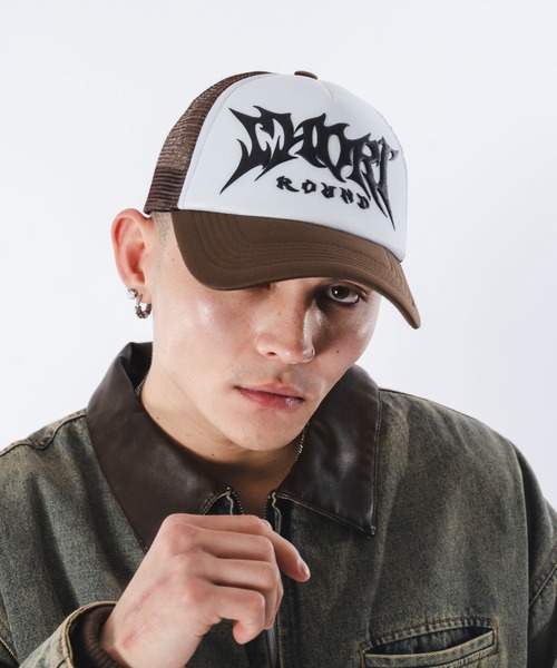 SHORT ROUND(ショートラウンド)の「SHORT ROUND/3Dプリントメッシュキャップ(キャップ・レディース・ブラウン/ブラック・FREE)」の17枚目の写真