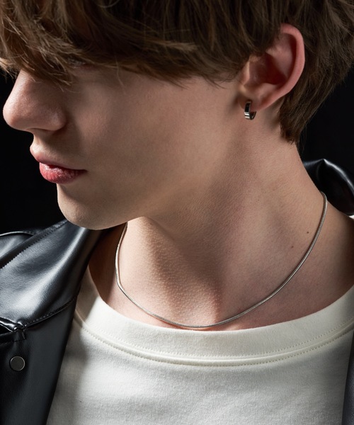 ADRER(アドラー)の「【ADRER】surgical stainless necklace / サージカルステンレスネックレス(ネックレス・メンズ・シルバー/シルバー系その他/シルバー系その他2/シルバー系その他3/シルバー系その他4/ブラック/シルバー系その他5/シルバー系その他6・FREE)」の3枚目の写真