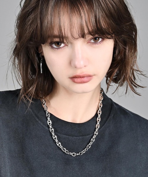 ADRER(アドラー)の「【ADRER】surgical stainless necklace / サージカルステンレスネックレス(ネックレス・メンズ・シルバー/シルバー系その他/シルバー系その他2/シルバー系その他3/シルバー系その他4/ブラック/シルバー系その他5/シルバー系その他6・FREE)」の1枚目の写真