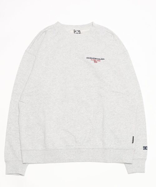 DC(ディーシー)の「DC SHOES 22 WR WIDE CREW PULLOVER / ディーシーシューズ 22 WR ワイドクルー プルオーバー(スウェット・メンズ・ブラック/グレー・XL/L/M)」の1枚目の写真