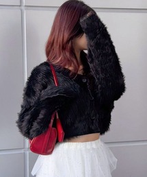FOREVER 21 | 【2024FW】フワフワシャギー2WAYニットプルオーバー(ニット/セーター)