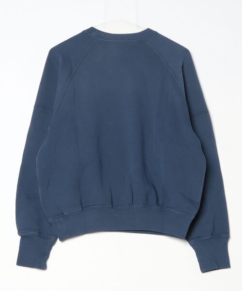 POLO RALPH LAUREN(ポロ ラルフ ローレン)の「ロゴ オンブレ フリース クルーネック(スウェット・レディース・ネイビー系1・XS/S/M/L)」の7枚目の写真