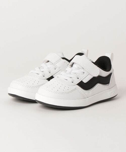 VANS(バンズ)の「VANS ヴァンズ COG(15-22) コグ V2055K WHITE/BLACK(スニーカー・キッズ・ホワイト・21/16/22.0cm/15 /20/18/17/19)」の1枚目の写真