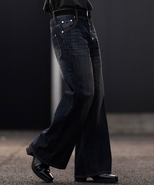 【CLEL】Vintage Design Pantalon Denim Pants/ヴィンテージデザイン パンタロンデニムパンツの11枚目の写真