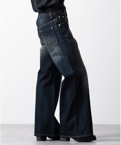 【CLEL】Vintage Design Pantalon Denim Pants/ヴィンテージデザイン パンタロンデニムパンツの16枚目の写真