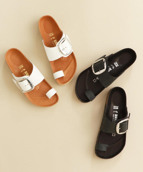 BIRKENSTOCK(ビルケンシュトック)の「【別注】<BIRKENSTOCK(ビルケンシュトック)>∴Miramar ビッグバックルレザーサンダル ブラック ◆(サンダル・レディース・ブラック・38/39/36/37)」の5枚目の写真