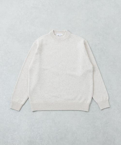 URBAN RESEARCH(アーバンリサーチ)の「MIX MOULINE CREW-NECK KNIT(ニット/セーター・メンズ・ベージュ/グリーン/グレー/ブルー・MEDIUM/LARGE)」の5枚目の写真