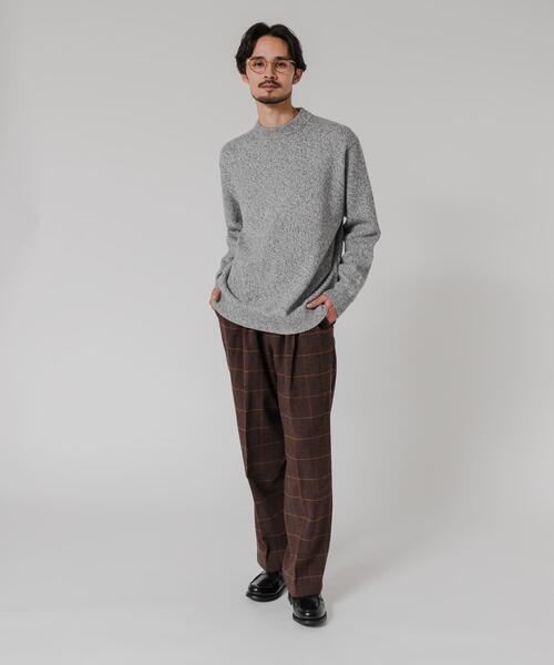 URBAN RESEARCH(アーバンリサーチ)の「MIX MOULINE CREW-NECK KNIT(ニット/セーター・メンズ・ベージュ/グリーン/グレー/ブルー・MEDIUM/LARGE)」の11枚目の写真