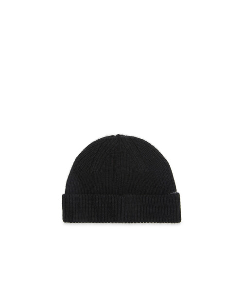 DIESEL(ディーゼル)の「メンズ ニットキャップ K-ARAC(ニットキャップ/ビーニー・メンズ・ブラック/ベージュ・UNI)」の7枚目の写真
