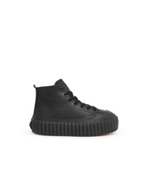 DIESEL | レディース カウレザー ミッドカットスニーカー(スニーカー)