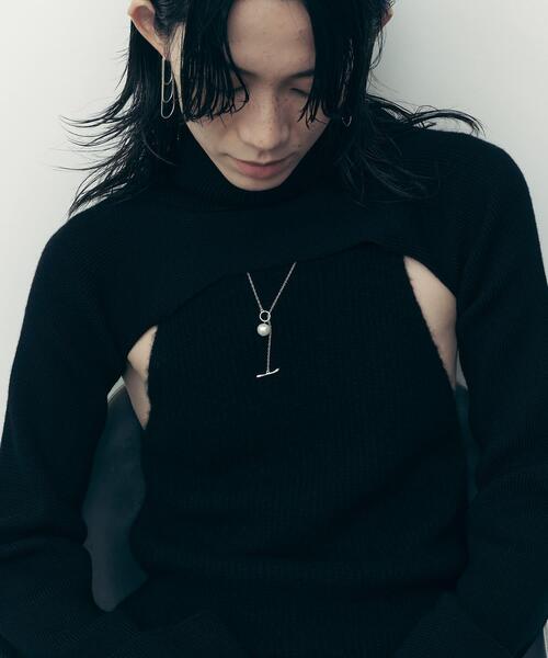 SMELLY(スメリー)の「SMELLY so’ pearl mantel necklace(ネックレス・レディース・シルバー・-)」の4枚目の写真