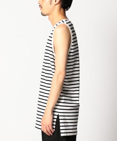 BEAUTY&YOUTH UNITED ARROWS(ビューティーアンドユースユナイテッドアローズ)の「<monkey time> 40TJK LONG TANKTOP/タンクトップ ◆(タンクトップ・メンズ・その他1/ホワイト・MEDIUM/LARGE/SMALL)」の3枚目の写真
