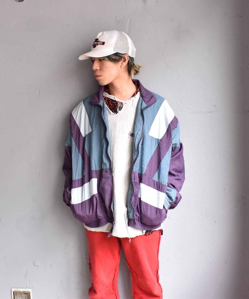NIKE(ナイキ)の「【ヴィンテージ古着】90's NIKE/ナイキ フルジップ ナイロンジャケット(ナイロンジャケット・メンズ・ブルー・LARGE)」の6枚目の写真