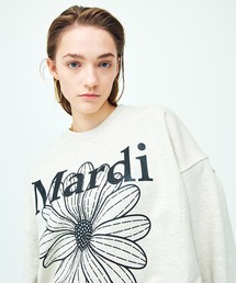 Mardi Mercredi | SWEATSHIRT FLOWERMARDI(スウェット)