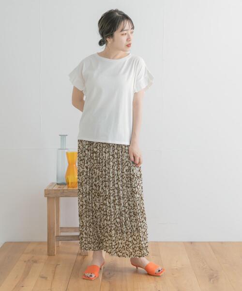ITEMS URBANRESEARCH(アイテムズ アーバンリサーチ)の「ガラプリーツスカート(スカート・レディース・ブラック/ブラウン/カーキ・FREE)」の19枚目の写真