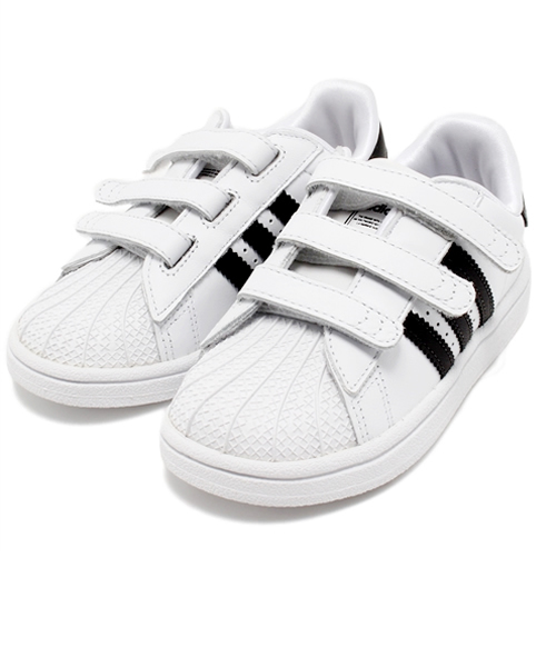 adidas Originals(アディダスオリジナルス)の「ベビー キッズ スーパースター adidas Originals SS 2 CMF I G04535(スニーカー・キッズ・ホワイト・16cm/15cm)」の1枚目の写真