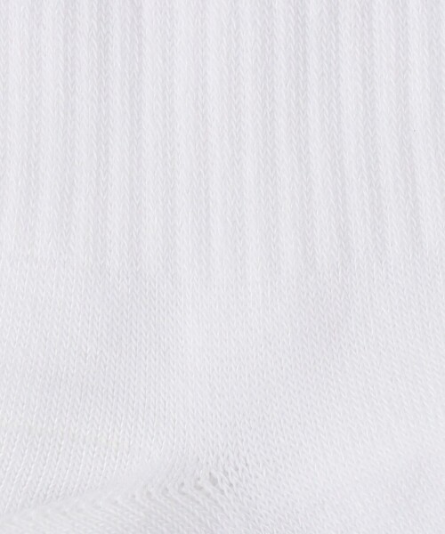 NIKE(ナイキ)の「<NIKE>3P ロゴ クルーソックス(ソックス/靴下・レディース・ホワイト・FREE)」の3枚目の写真