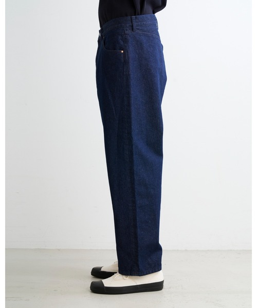 Traditional Weatherwear(トラディショナルウェザーウェア)の「UNIONSLACKS 105D DENIM(デニムパンツ・メンズ・ワンウォッシュ・XXS/L/M/S/XS)」の13枚目の写真