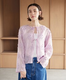BEAUTY&YOUTH UNITED ARROWS | セルロースナイロン エンブロイダリーシャツ 2WAY(シャツ/ブラウス)