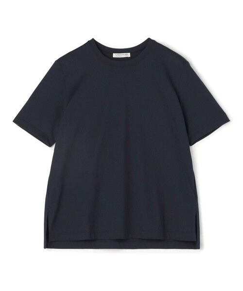 TOMORROWLAND collection(トゥモローランドコレクション)の「スーピマコットンジャージー クルーネックプルオーバー(Tシャツ/カットソー・レディース・ホワイト/チャコールグレー/イエロー/ライトピンク/ブルー/ネイビー/ブラウン/ライトベージュ/ブラック/ライトブラウン・S)」の7枚目の写真