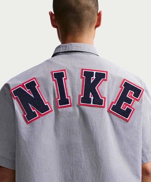NIKE(ナイキ)の「ナイキ ライフ メンズ ショートスリーブ ボタンダウン トップス / Nike Life Men's Short-Sleeve Button-Down Top IF0927-060 Anthracite(シャツ/ブラウス・メンズ・スミクロ・2XL/L/M/S/XL)」の10枚目の写真