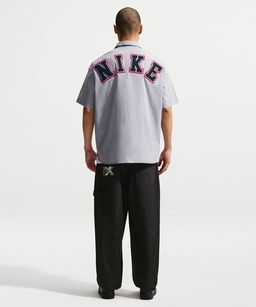 NIKE(ナイキ)の「ナイキ ライフ メンズ ショートスリーブ ボタンダウン トップス / Nike Life Men's Short-Sleeve Button-Down Top IF0927-060 Anthracite(シャツ/ブラウス・メンズ・スミクロ・2XL/L/M/S/XL)」の13枚目の写真