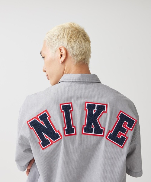 NIKE(ナイキ)の「ナイキ ライフ メンズ ショートスリーブ ボタンダウン トップス / Nike Life Men's Short-Sleeve Button-Down Top IF0927-060 Anthracite(シャツ/ブラウス・メンズ・スミクロ・2XL/L/M/S/XL)」の8枚目の写真