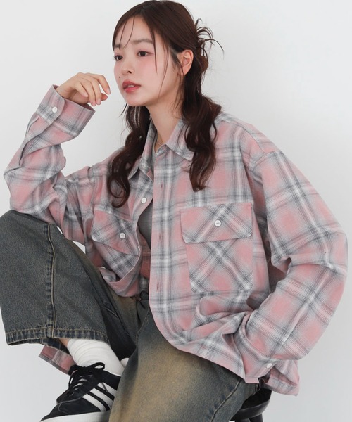 WEGO(ウィゴー)の「WEGO/【26年春新作】オンブレチェックシャツ(シャツ/ブラウス・メンズ・その他5/その他2/その他4/その他1/その他6/その他3・MEDIUM/LARGE/SMALL)」の3枚目の写真