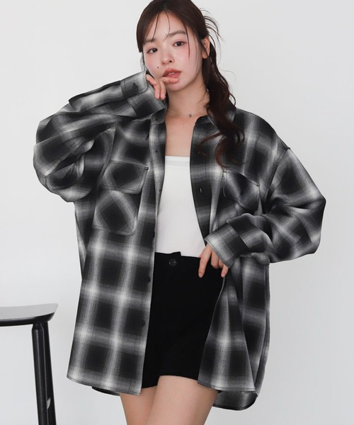 WEGO(ウィゴー)の「WEGO/【26年春新作】オンブレチェックシャツ(シャツ/ブラウス・メンズ・その他5/その他2/その他4/その他1/その他6/その他3・MEDIUM/LARGE/SMALL)」の8枚目の写真