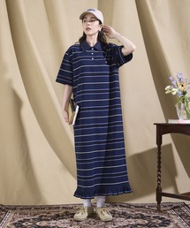 POLO BCS | ＜POLO BCS/ポロ・ビーシーエス＞別注ＰＯＬＯ／ボーダーポロＯＰ(ワンピース)