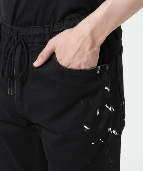 surt(サート)の「SURT(サート)BLACK ペンキデニム(デニムパンツ・メンズ・ブラック・M/L/XS/XL/S)」の8枚目の写真