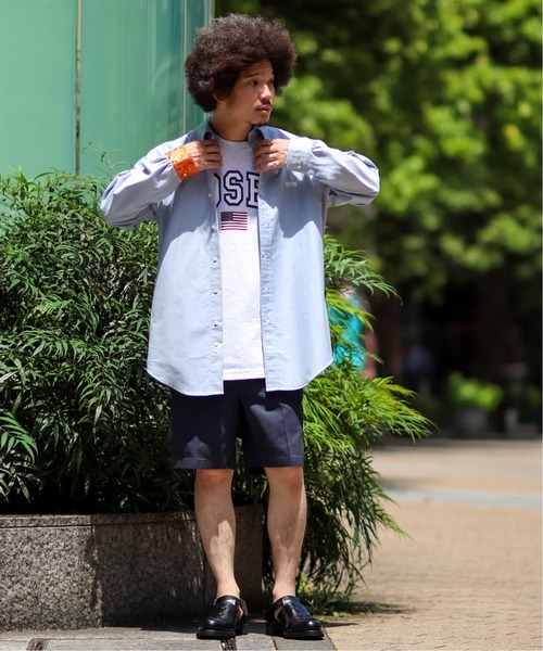 L.L.Bean(エルエルビーン)の「【L.L Bean/エルエルビーン】 Double L Chinos Shorts(チノパンツ・メンズ・ベージュ/ネイビー・MEDIUM/LARGE)」の3枚目の写真