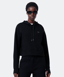 LACOSTE | ワイド&クロップドフードスウェット(パーカー)