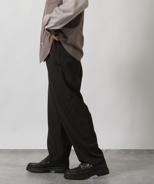 【セットアップ可】ツイルバレルレッグパンツ/284452の9枚目の写真