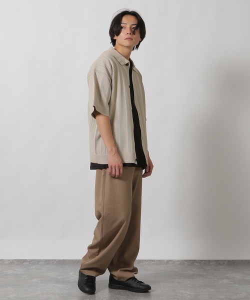 【セットアップ可】ツイルバレルレッグパンツ/284452の17枚目の写真