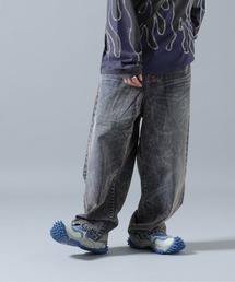 WHITELAND | WHITELAND/ホワイトランド/FLOCKY WIDE DENIM(デニムパンツ)