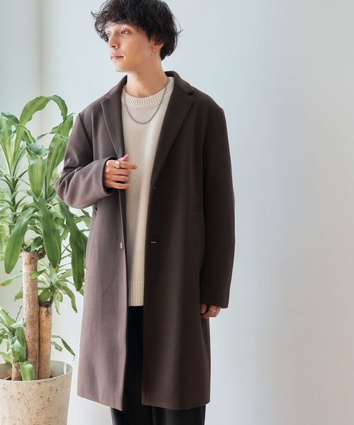 Loose chester long coat【WOOLLYTEC/ウーリーテック】ルーズチェスターコートの14枚目の写真